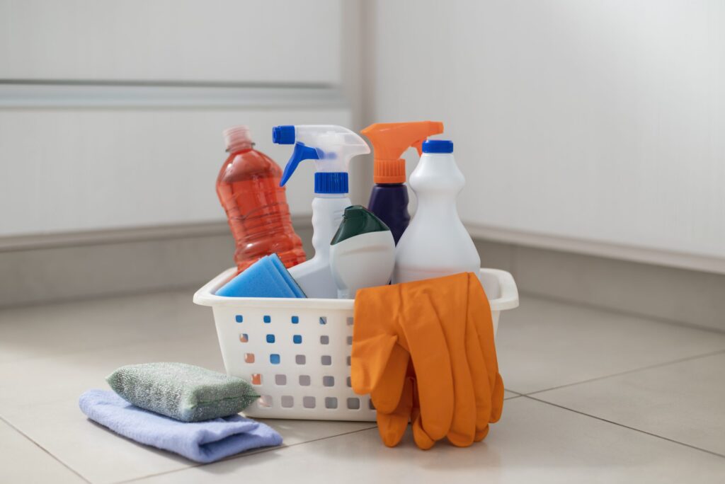produtos de limpeza