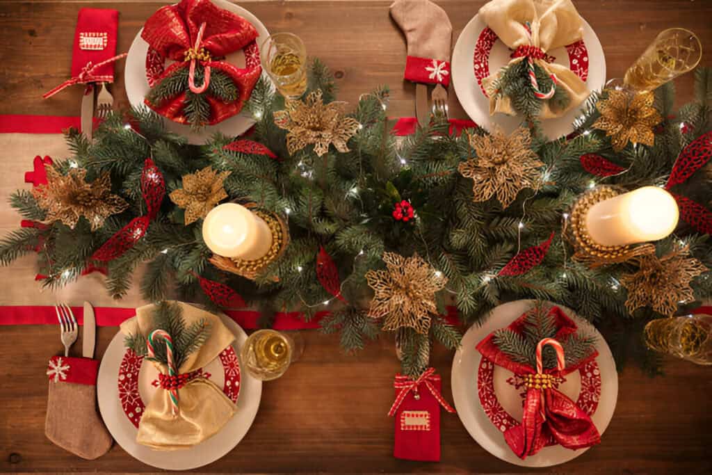 ceia para o natal