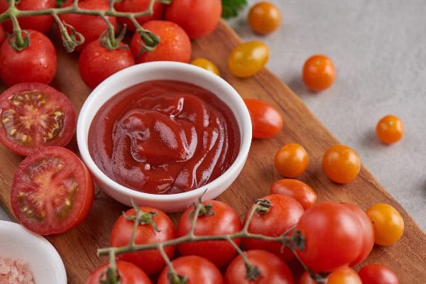 cumbuca com molho representando como fazer molho de tomate
